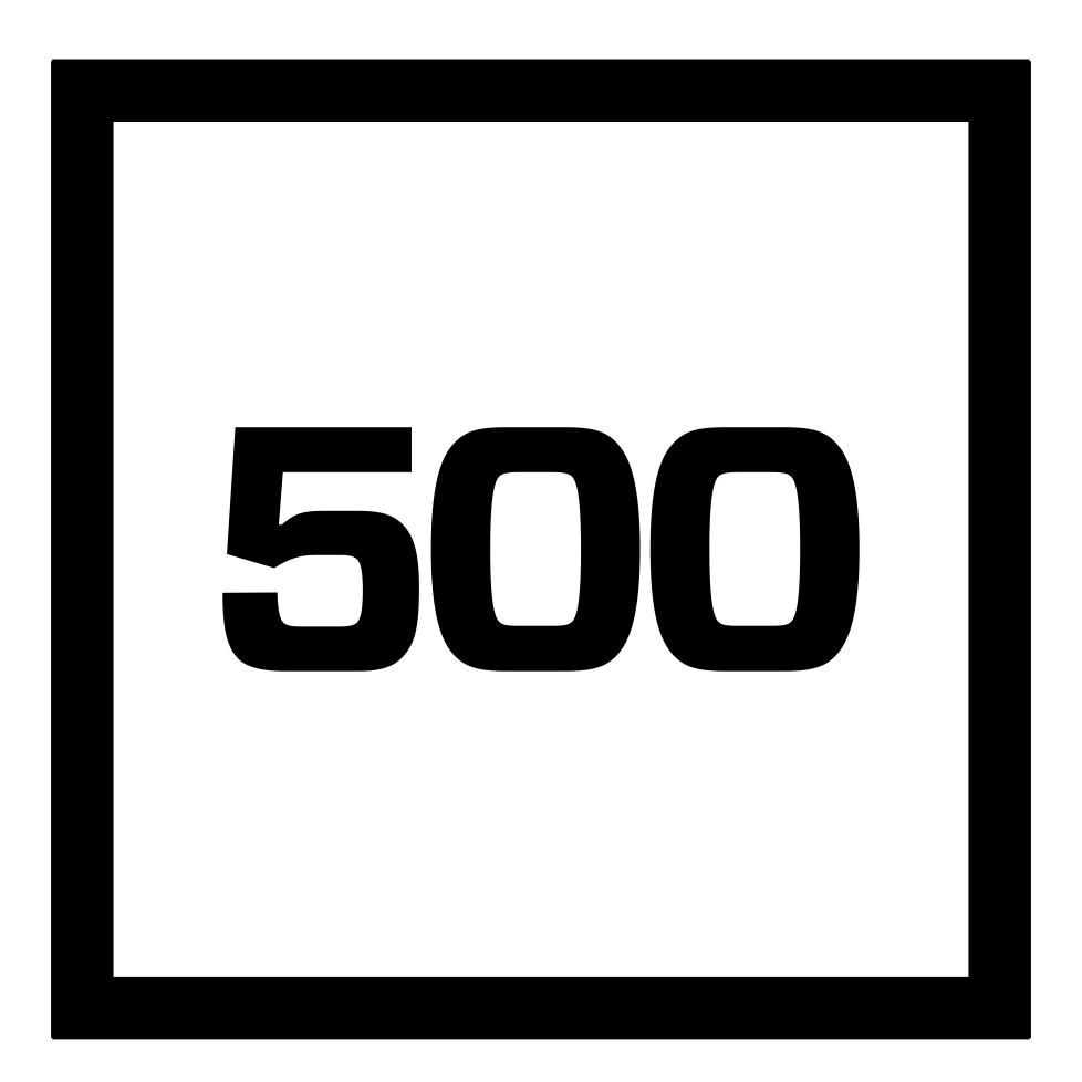 500 logo